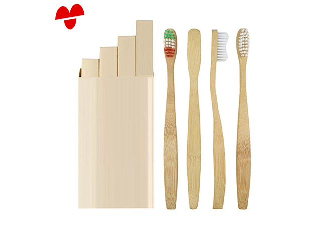 MS-Bamboo-002 Custom Bamboo Toothbrush With Logo