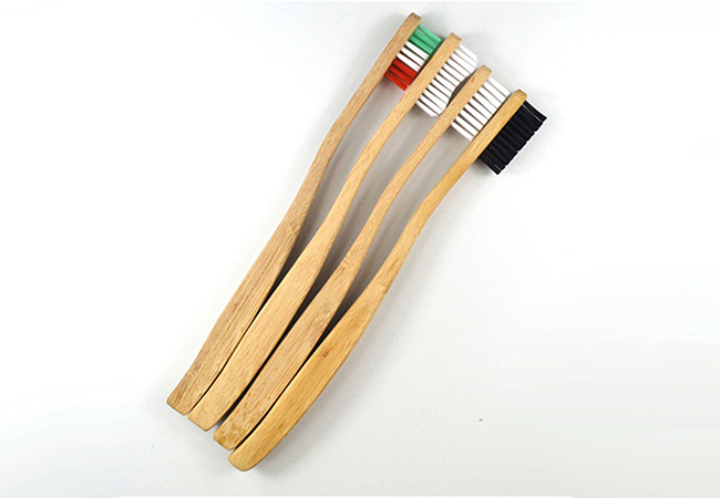 MS-Bamboo-002 Custom Bamboo Toothbrush With Logo