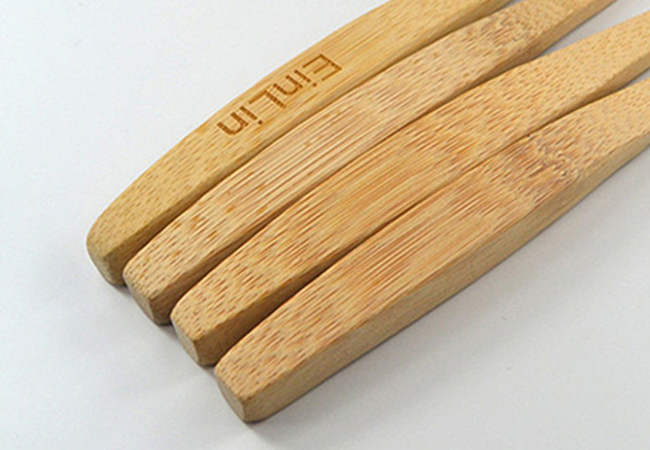 MS-Bamboo-002 Custom Bamboo Toothbrush With Logo