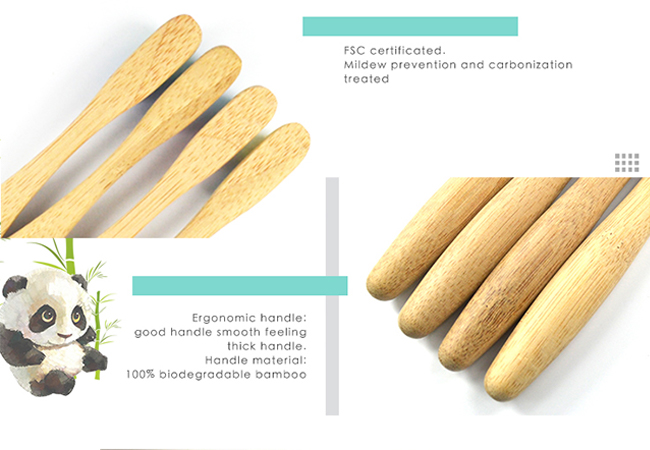 MS-Bamboo-009 Soft Bristles Bamboo Toothbrush