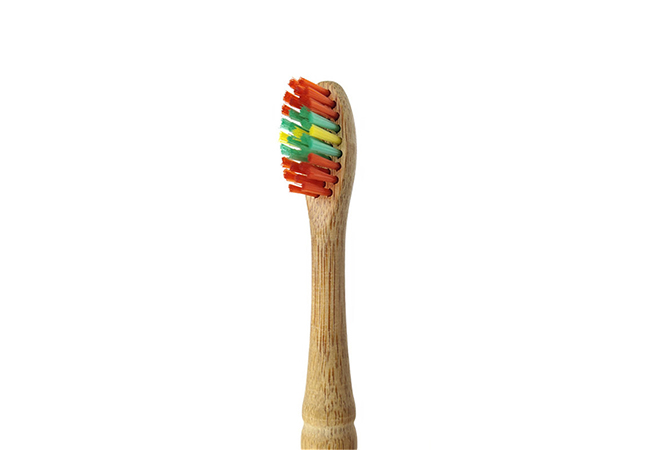 MS-Bamboo-011 Round Handle Adult Bamboo Toothbrush