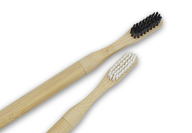 MS-Bamboo-037 Bamboo Toothbrush And Case